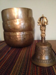 Tibetan bowls and bell ajanafitness.com